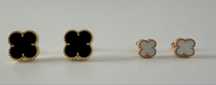 Van Cleef & Arpels Обеци с 18к златно покритие - ПЕЧАТ