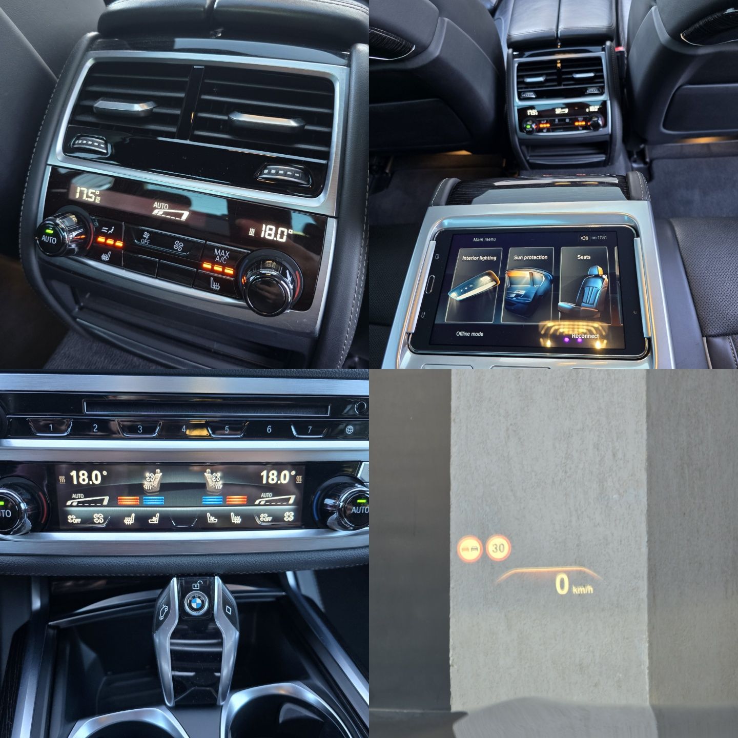 BMW 740d G11 Individual M-Packet 320cp/Racire scaune/Tableta/Laser/