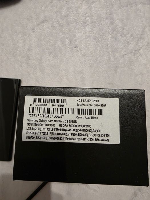 Telefon Samsung Note10 Aura black