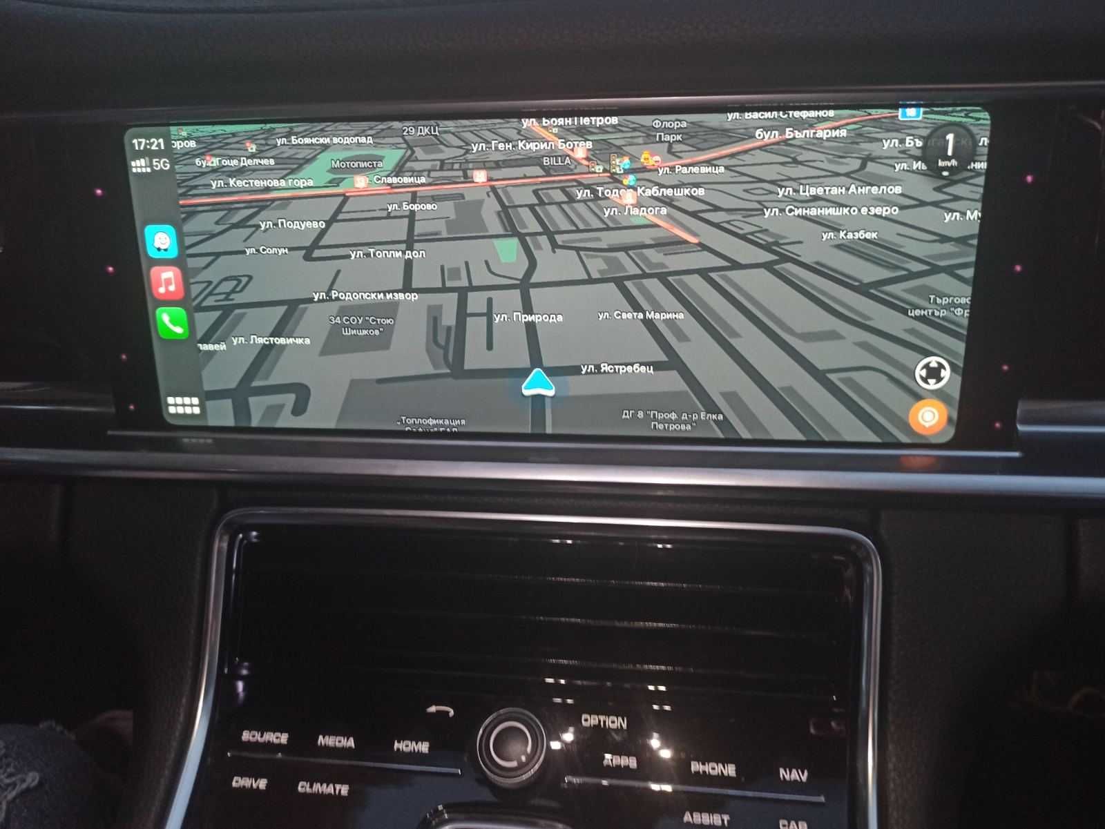 PORSCHE VIM CarPlay Android Auto цял екран Порше Panamera Full 2024map