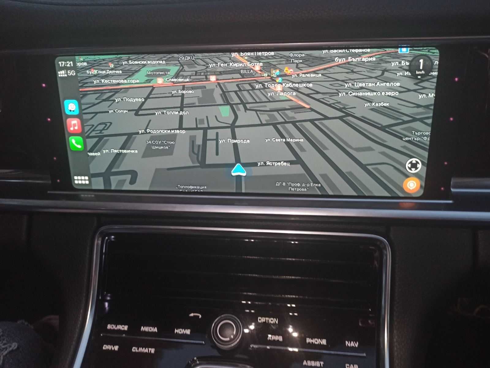 PORSCHE VIM CarPlay Android Auto цял екран Порше Panamera Full 2025map