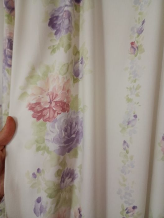 2 seturi draperii bumbac  crem