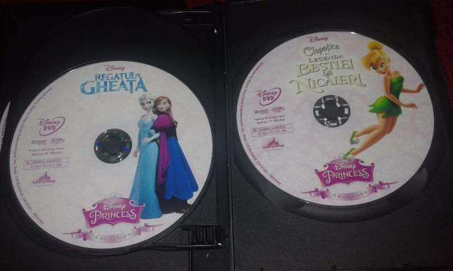 Colectie Disney Princess vol. 4 - 8 dvd desene animate dublate romana