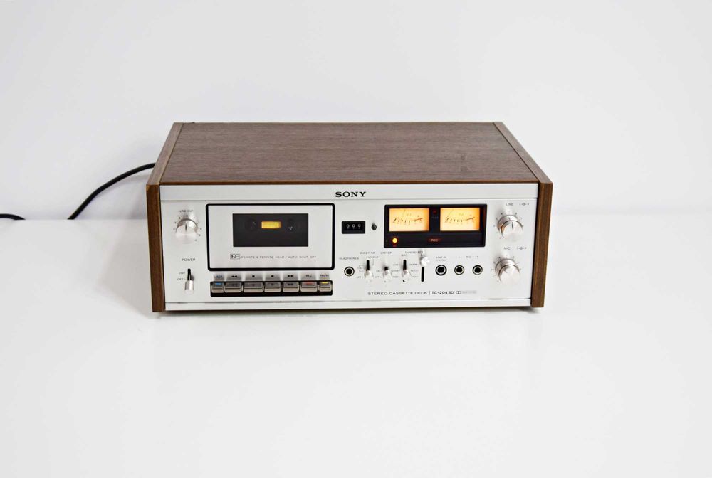 Deck Sony TC-204 SD, casetofon defect