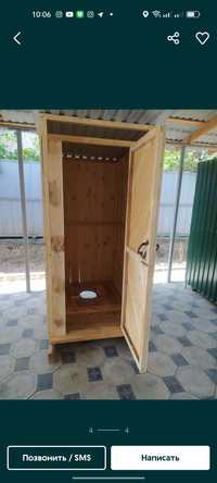 Туалет уличный(садовый) готовый или под заказ, по указанным вами