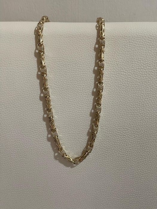 Lant aur 14k, model Cartier