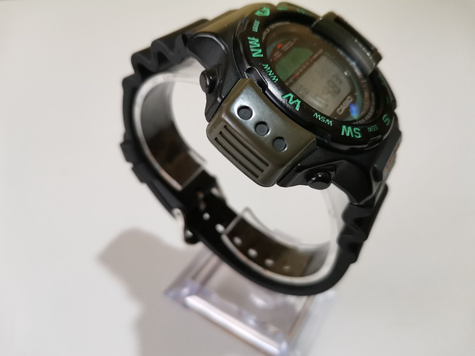 Ceas Casio Pro Trek 1170 ATC 1000 LCD ,Barometru , Altimetru , Busola