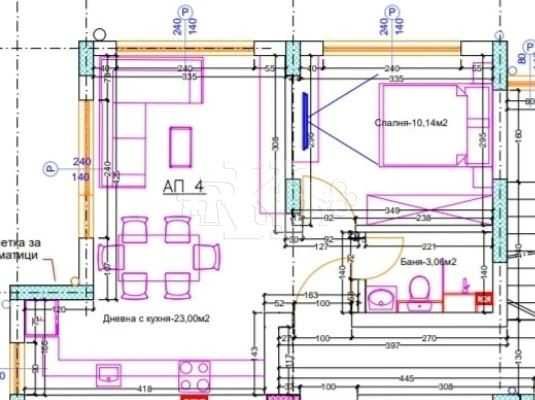 Продава се Двустаен апартамент в Добрич, Добротица - Албенска - 54 кв.м за 1036 €/кв.м - Снимка #1