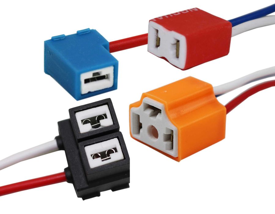 Керамична Букса H1 H4 H7 Н8 12V/24V за Фарове За Автомобилна Крушка