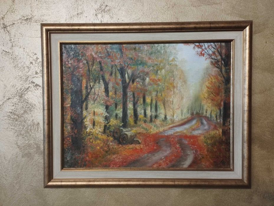 Маслена картина есен