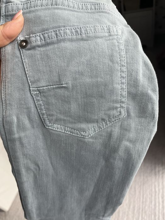 Blugi Zara 134,verde mint