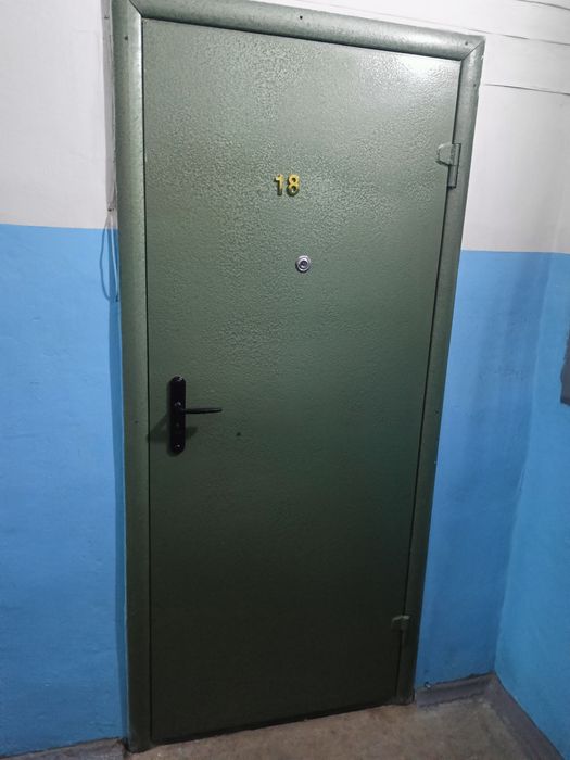 Продам входную железную дверь