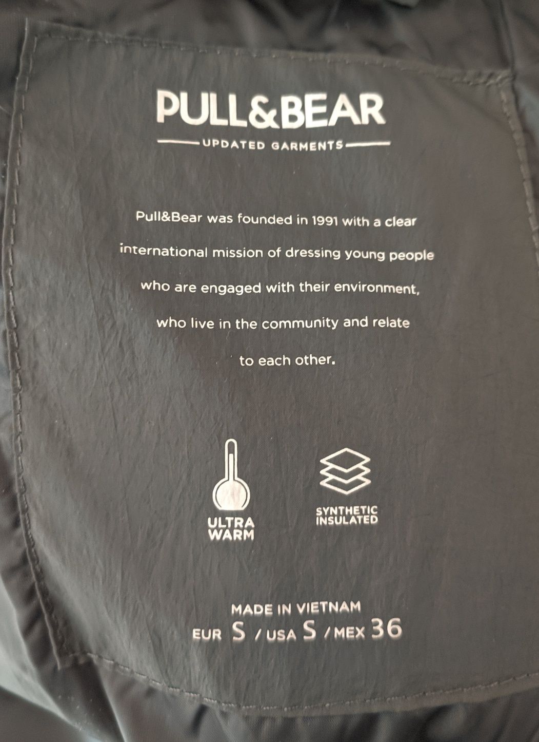 Парка мужская Pull&Bear