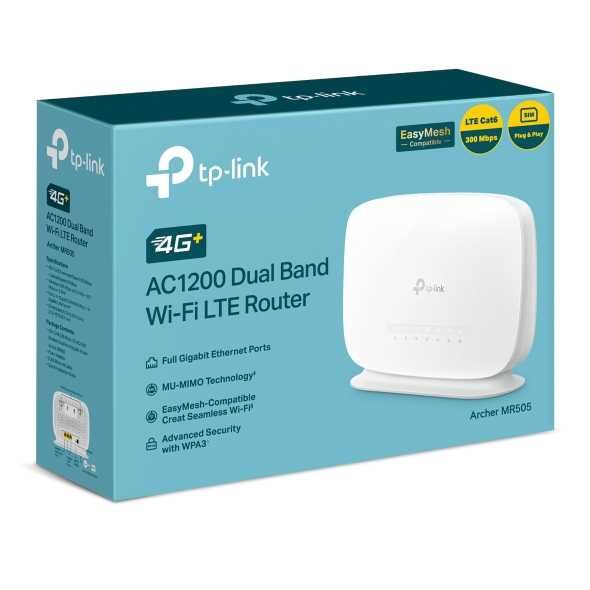 Rovtir TP-Link MR200 Двухдиапазонный 4G LTE Wi-Fi simkarta сим карта