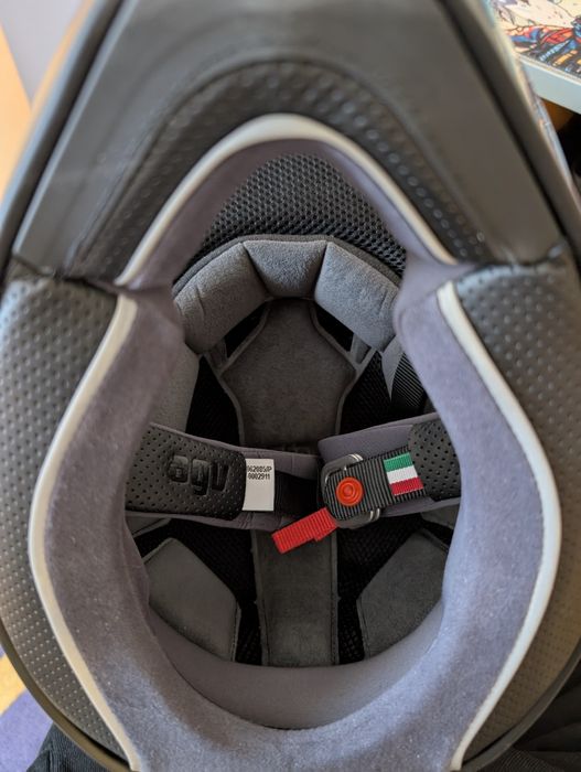 Casca moto adventure AGV ax9 carbon L