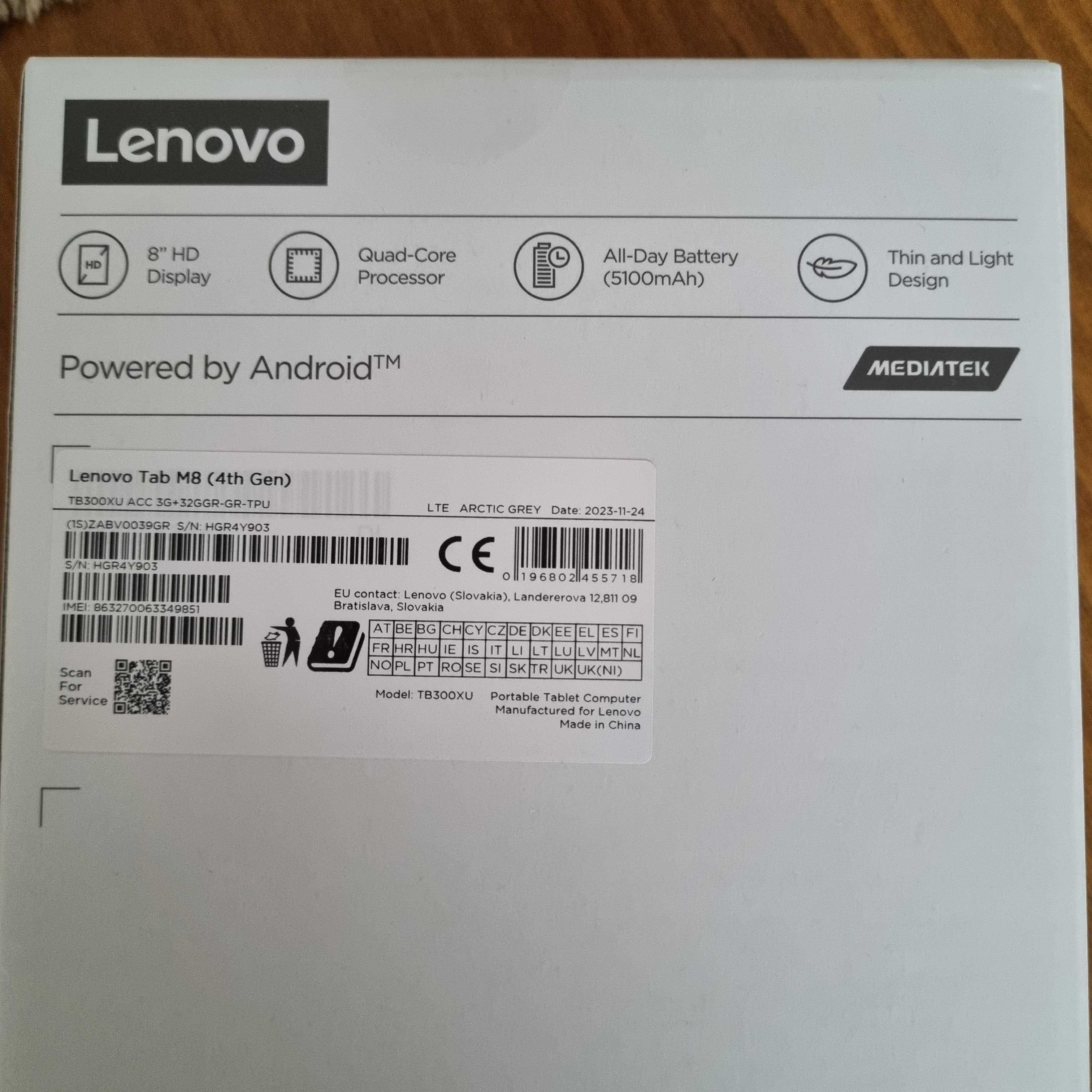 Таблет Lenovo Tab M8 4th