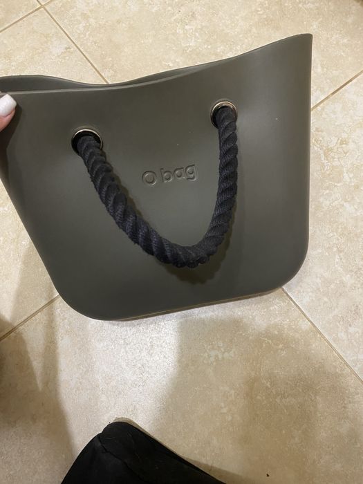 Оригинална сива чанта O bag