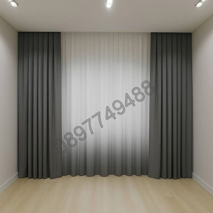 Комплект завеси + перде