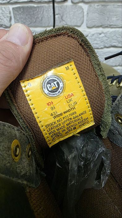 Оригинальные ботинки CAT