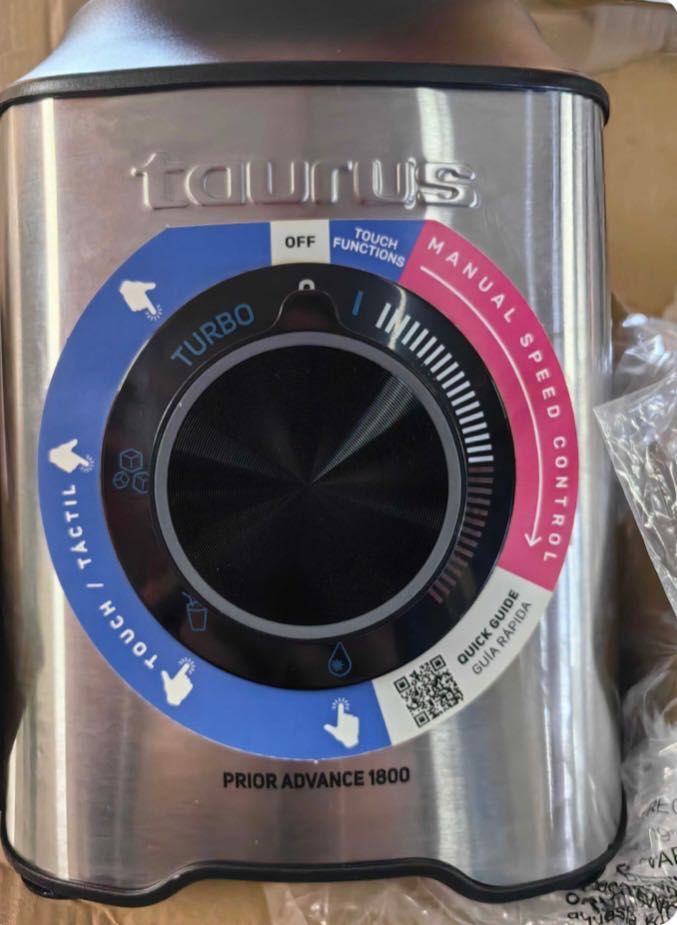 Блендер Taurus Prior Advance+ (1800W, 2L,