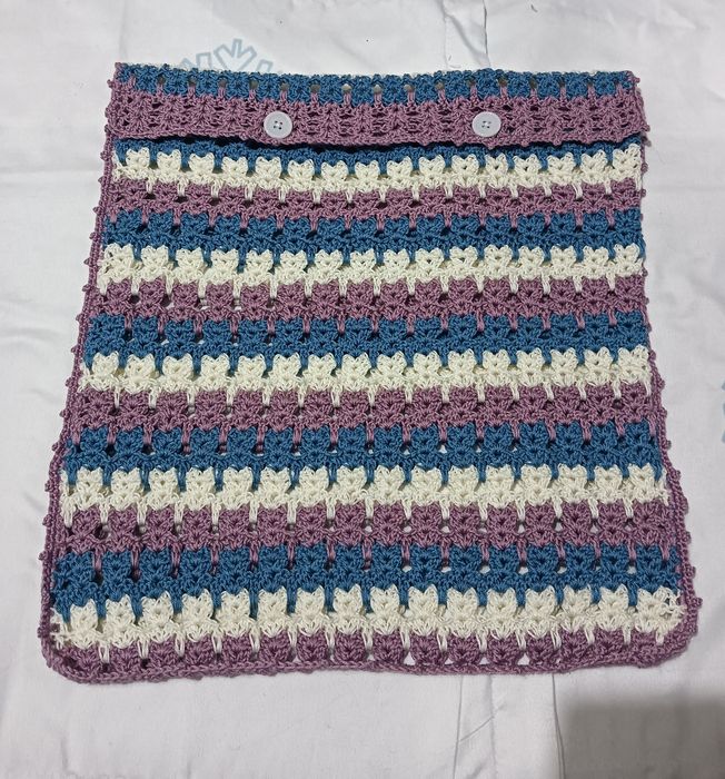 Husă de pernă croșetată