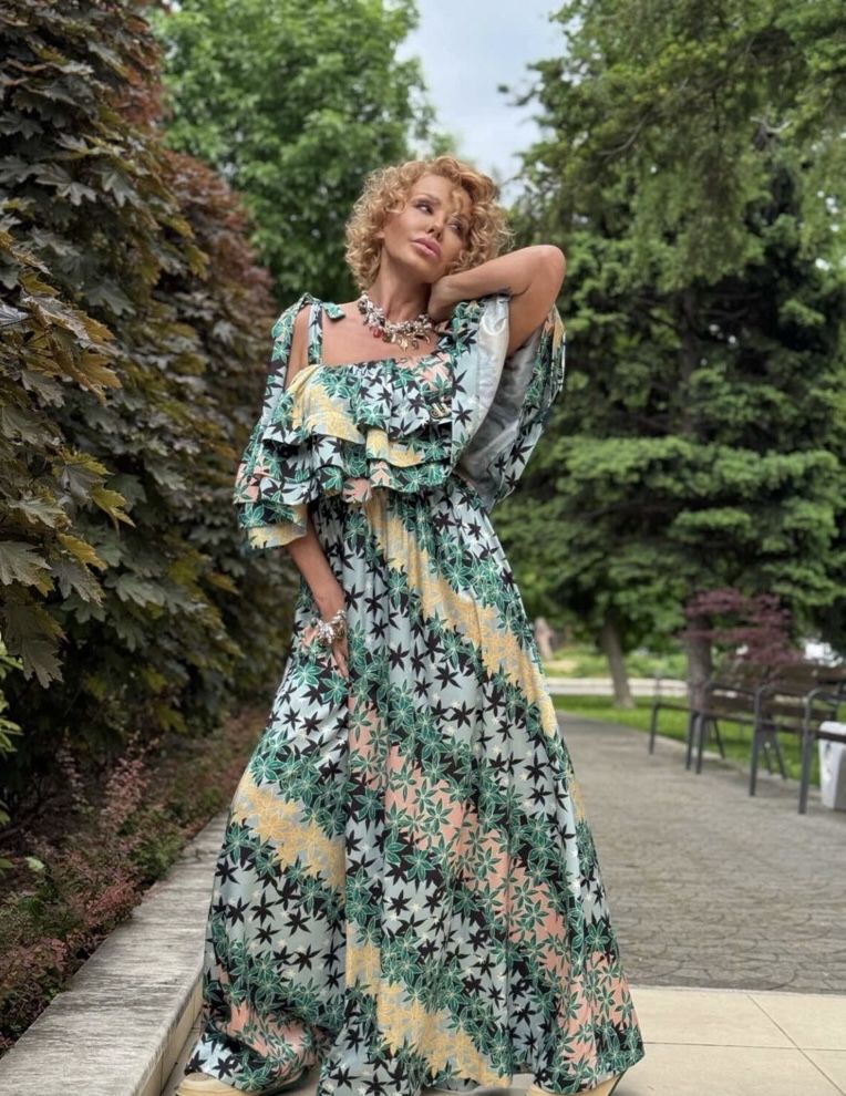 Дълга рокля Djofra Джофра