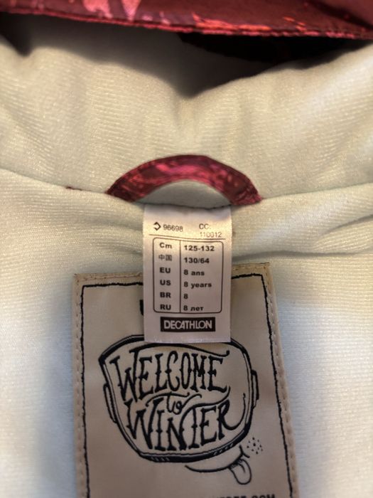 Geaca ski fete 8 ani