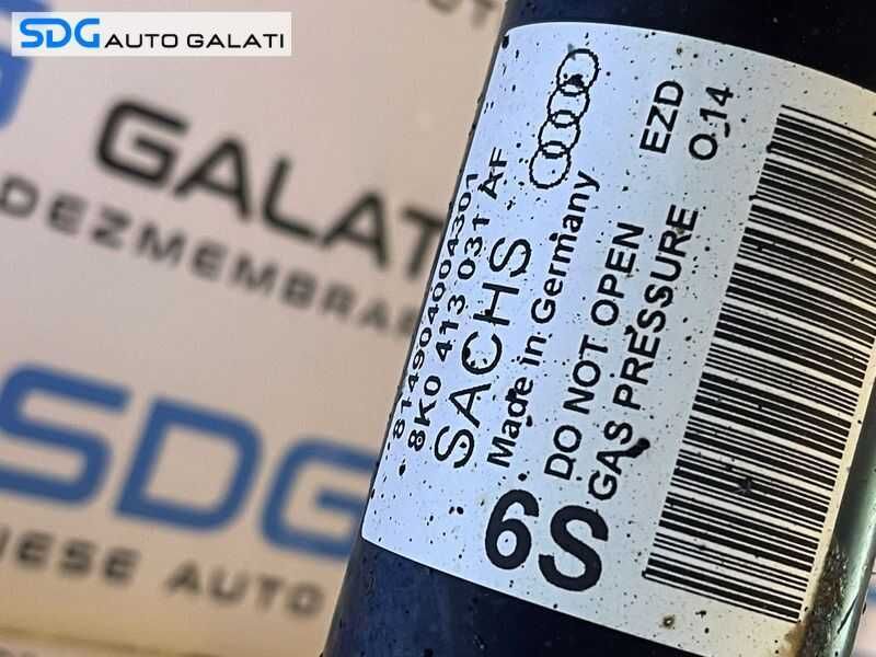 Amortizor Telescop Dreapta Fata Complet cu Arc si Flansa Audi A4 B8 2008 - 2015 Cod 8K0413031AF [D0430]