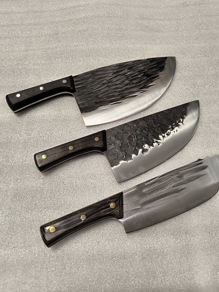 SET 3 Satare Macelarie Forjate