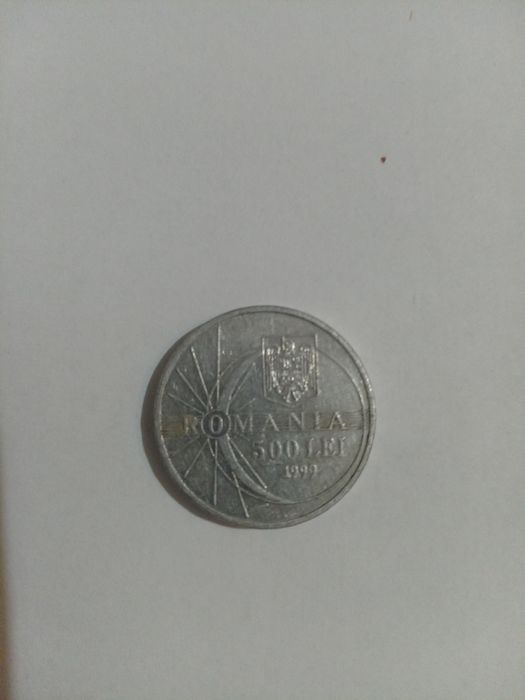 Vând moneda 500 lei 1999 eclipsa