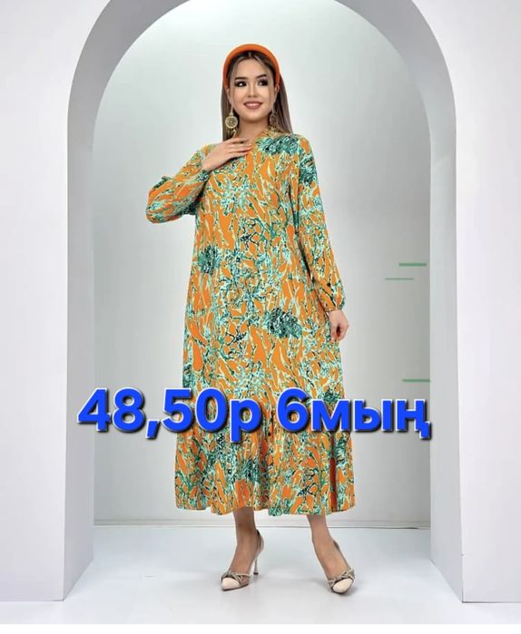 Платье штапель 48,50рр