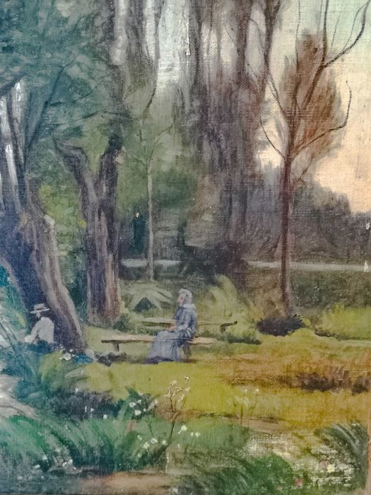 Tablou ulei pe pânză –Școală belgiană/franceză, secol XX