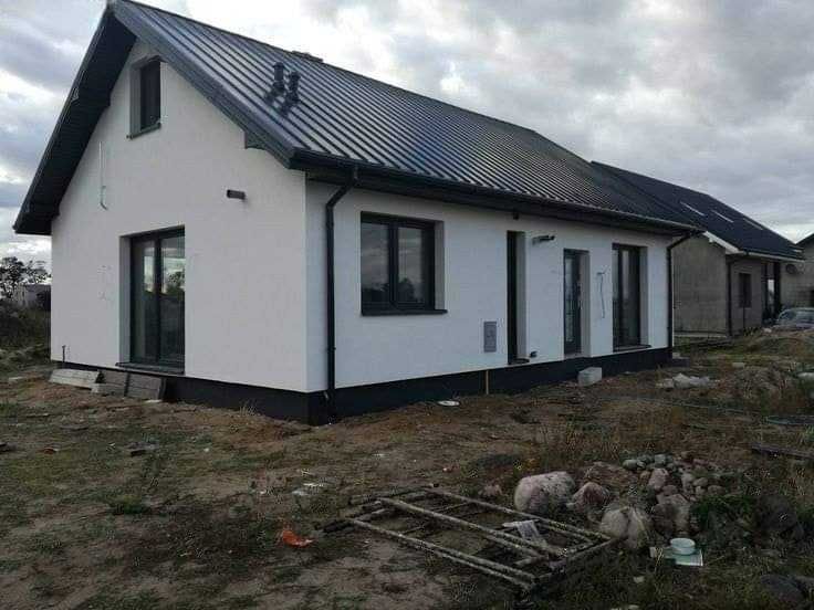 Casa modulara la cheie, garaje auto si containere din panou sandwich
