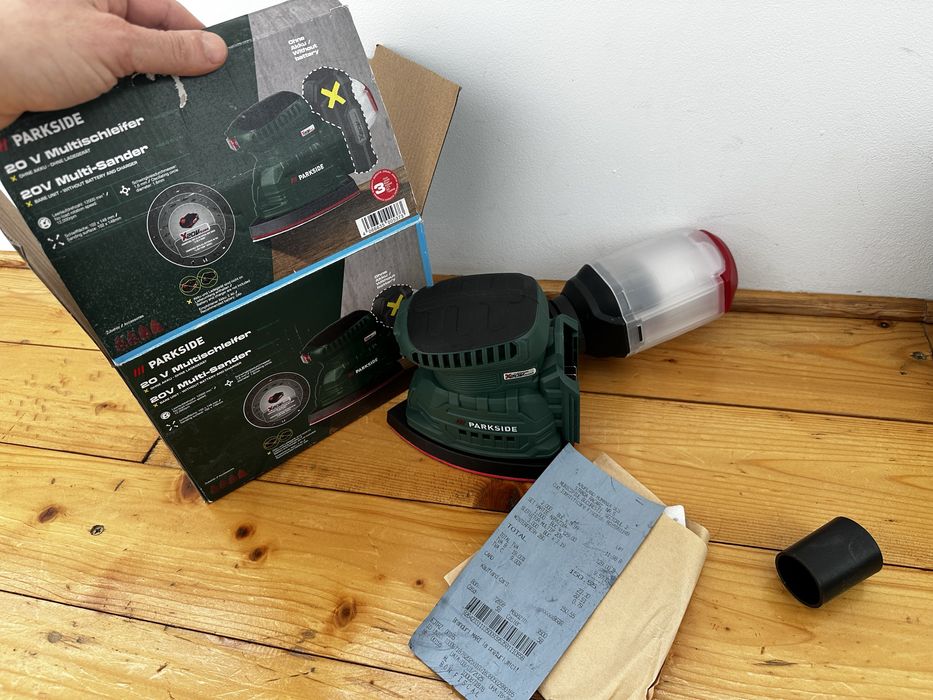 Vand slefuitor Parkside 20V