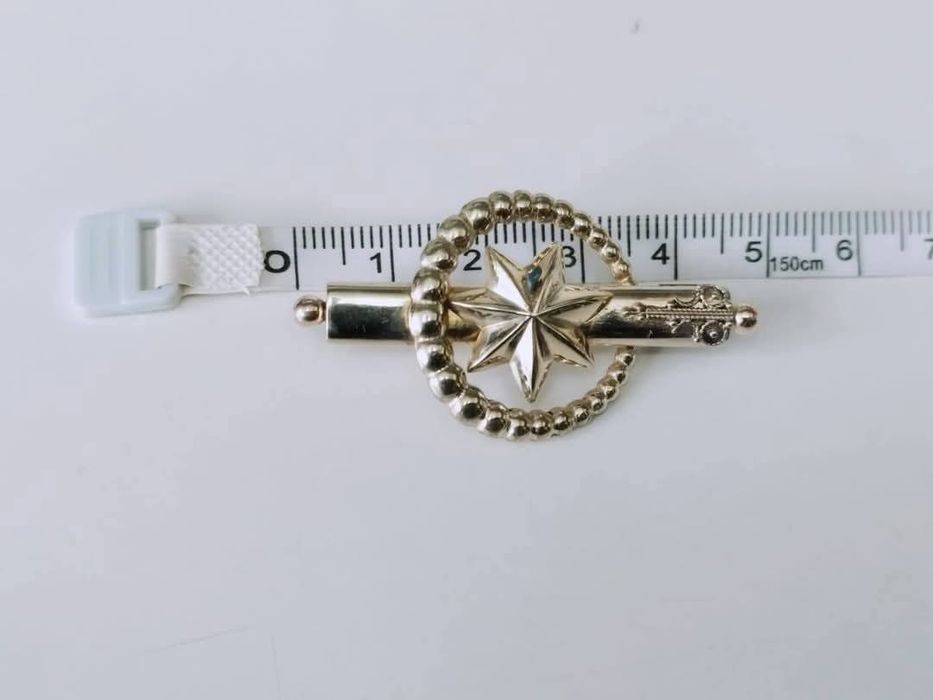 Veche brosa placata cu aur