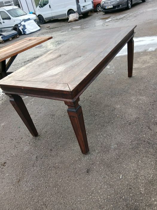 Masa de terasa lemn masiv 200 cm preț 400 lei