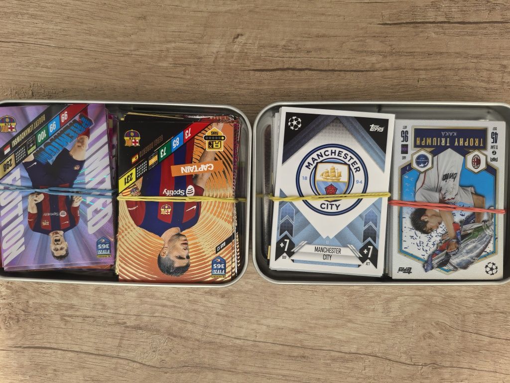 Cartonașe colecție fotbal plus album