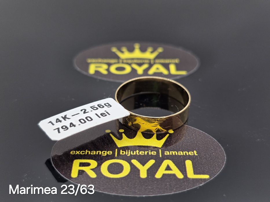Bijuteria Royal: Verigheta aur 14k/2.56 gr