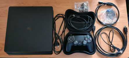 Sony Playstation 4 slim 500gb black пълен комплект