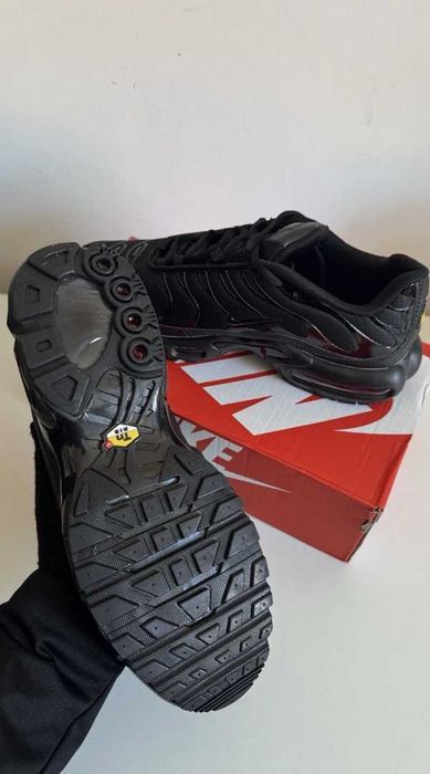 *IEFTIN* Adidasi Nike Tn Triple Black negri Premium - verificare colet