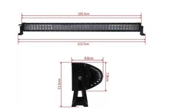 36w 72W 120W 180w 240w Мощен 4D 4Д Led Bar Лед Бар Диоден 12-24V