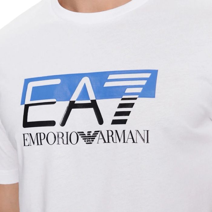 Мъжка тениска EA7 Emporio Armani 6RPT81 PJM9Z в бяло