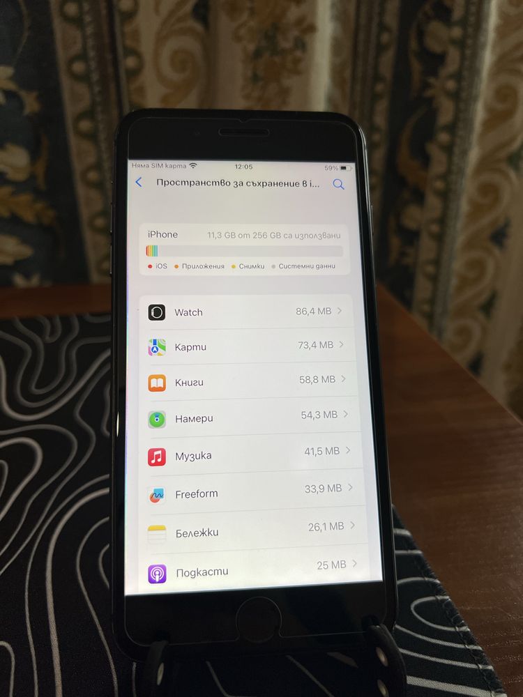 Iphone 8 plus space gray 256gb