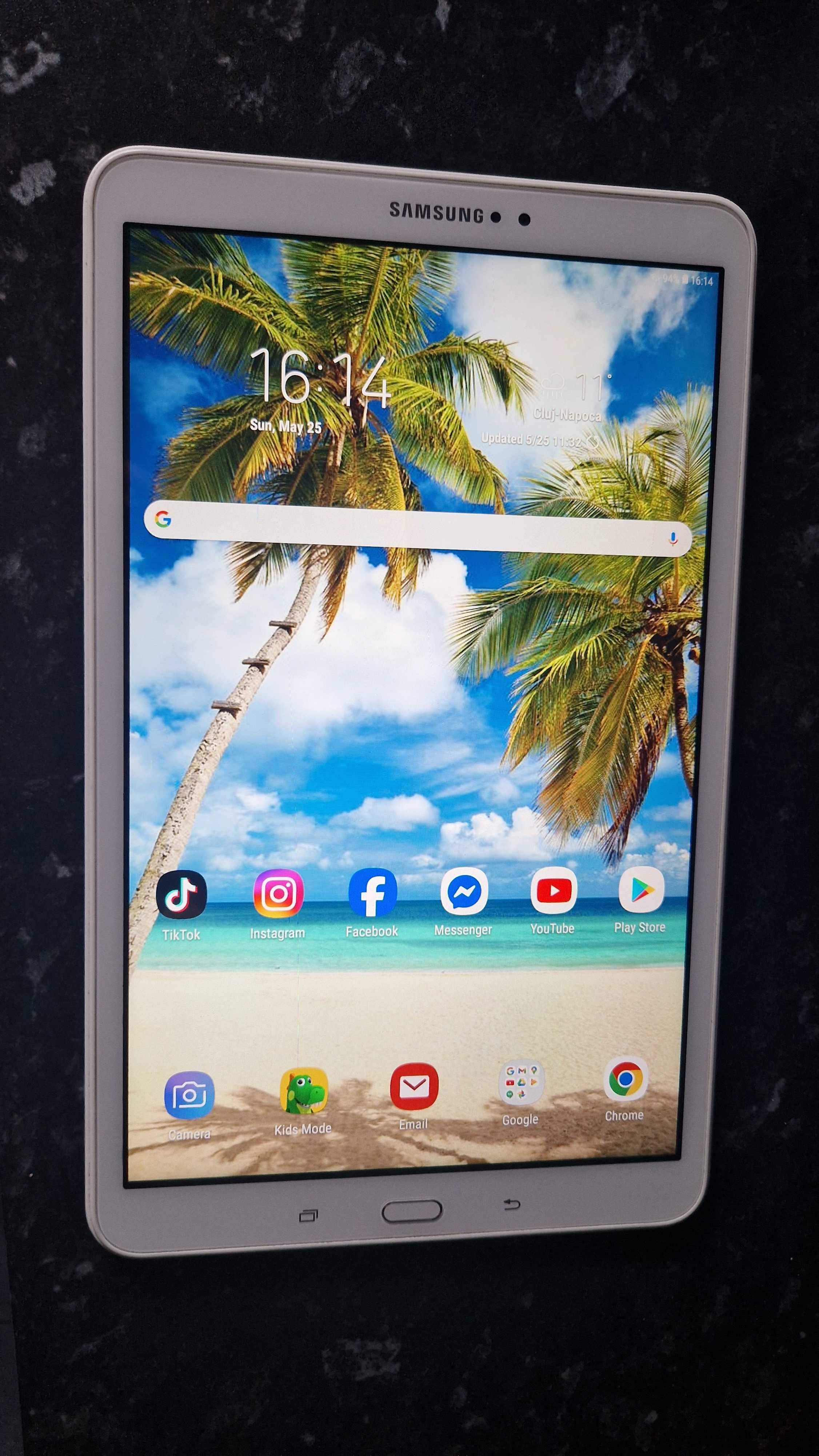 Vand lot 2 Tablete Samsung Tab A6 mari 10'1 Android 8.1 White 500lei