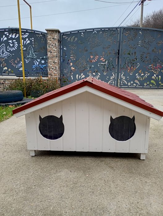 Cușcă căsuța pisică