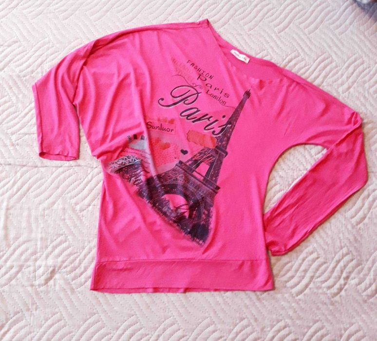 Асиметрични блузки с голо рамо