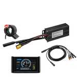 Kit complet display, acceleratie, controller bicicleta electrica