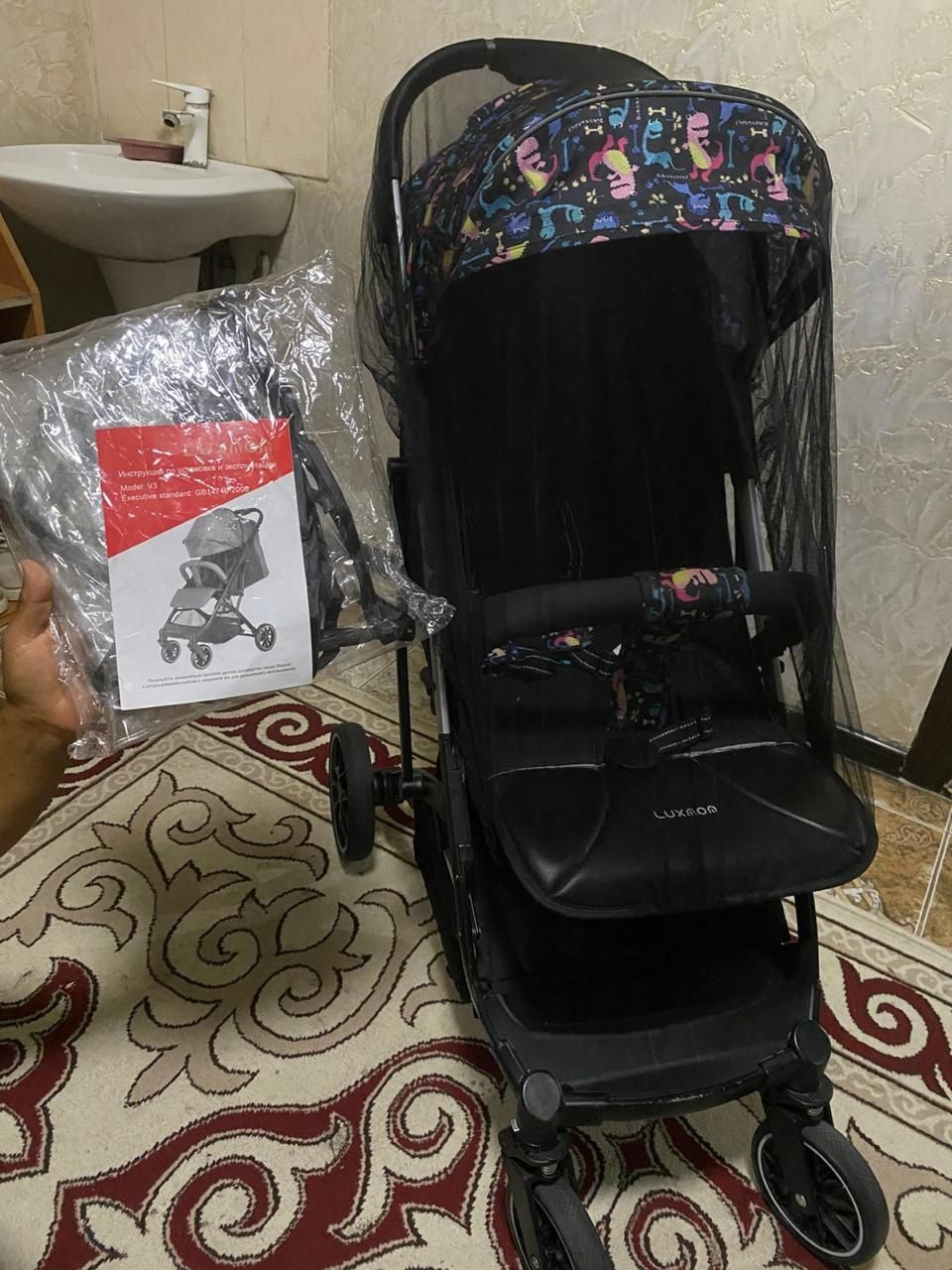Коляска почти новый