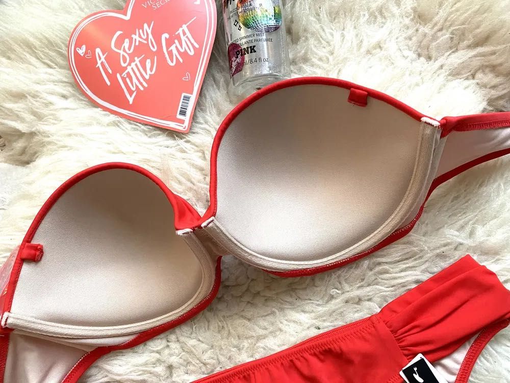 Червен бански бандо Victorias secret