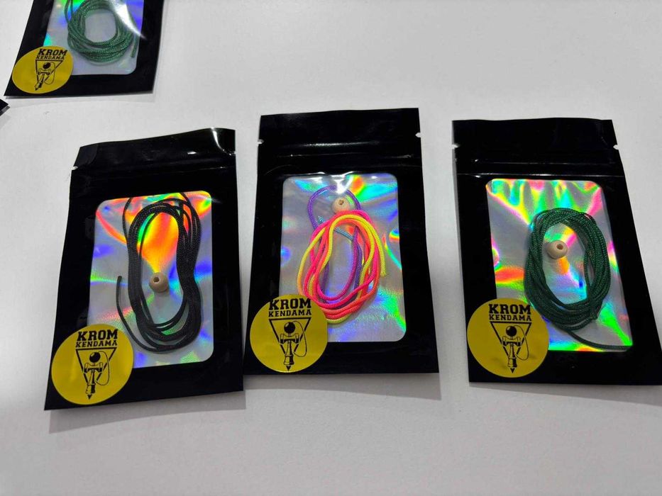 Ata kendama KROM cu bila lemn model rulment 80 cm 1 mm